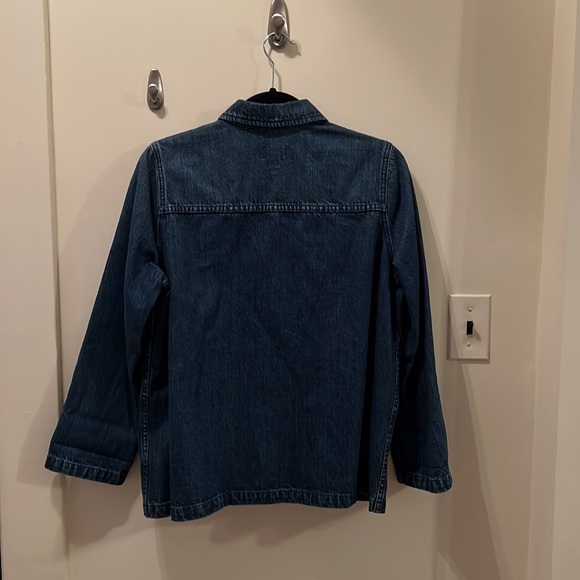 Jcrew| Flowy Denim Jacket Medium - Picture 5 of 6